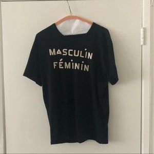 Masculin / Feminin T-shirt Clare V.